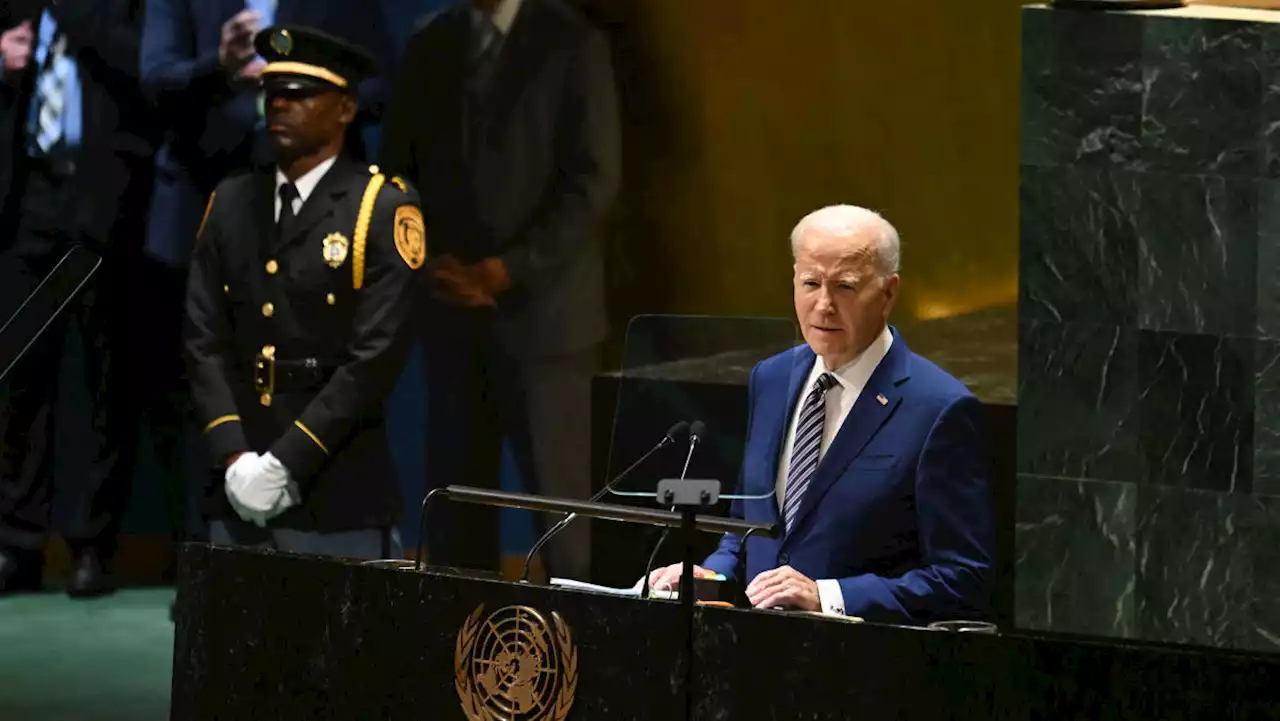 Biden's UN speech: 'Russia alone' is to blame for Ukraine war