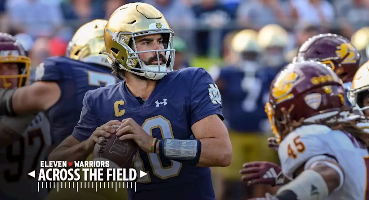 Across The Field: Notre Dame Beat Writer Tyler Horka Breaks Down the Impact of Quarterback Sam Hartman, the Fighting Irish's Run Game and if the Secondary Can Slow Down Ohio State