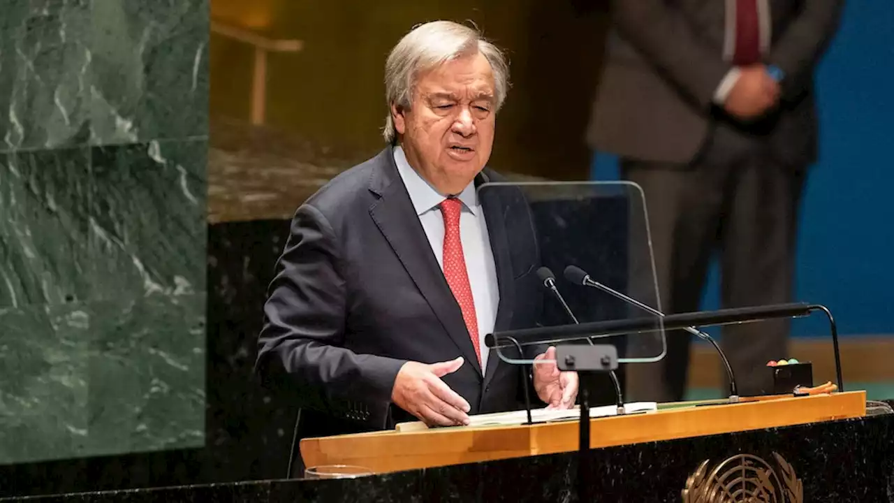 'Humanity has opened the gates of hell,' UN Secretary-General says of climate urgency