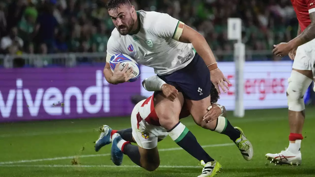 Kelleher at hooker for Ireland in Rugby World Cup blockbuster against South Africa