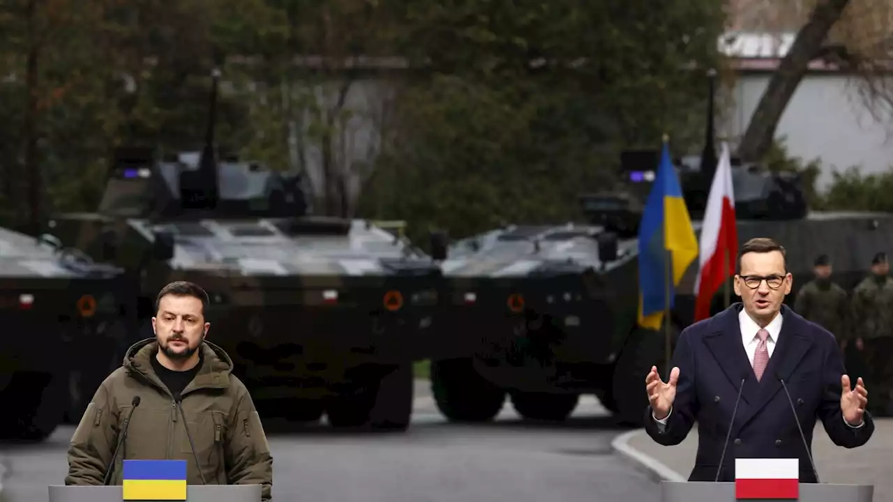 Poland done sending arms to Ukraine, leader says, as trade dispute escalates