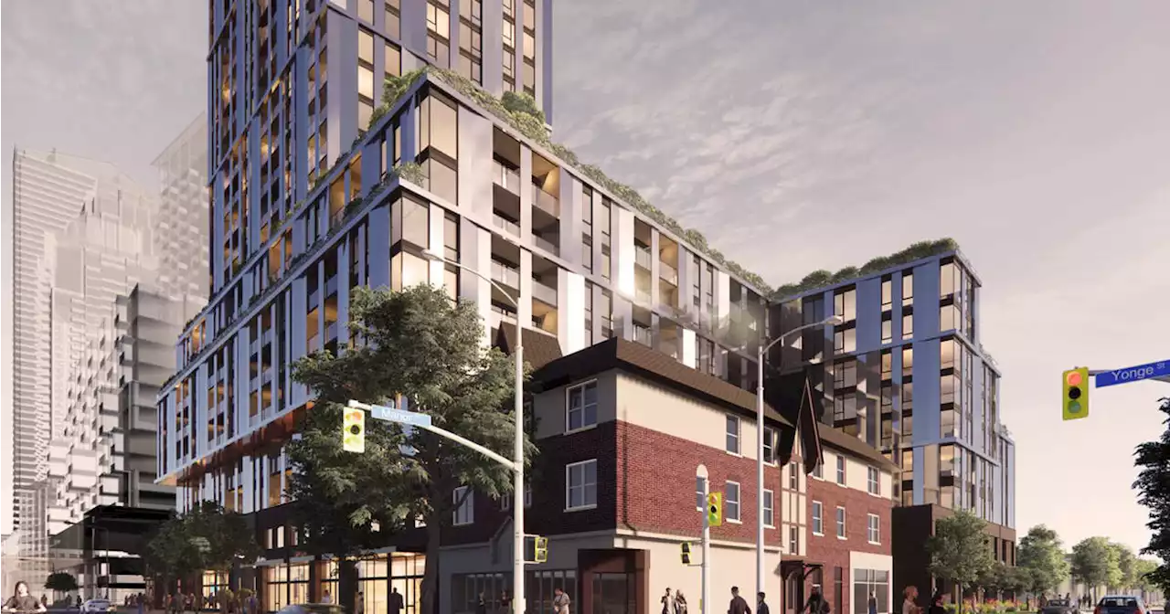 A block of Toronto businesses to be replaced by a huge condo development