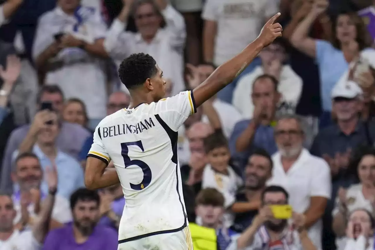 Bellingham can't stop scoring for Real Madrid but faces challenge at Atletico in his first derby