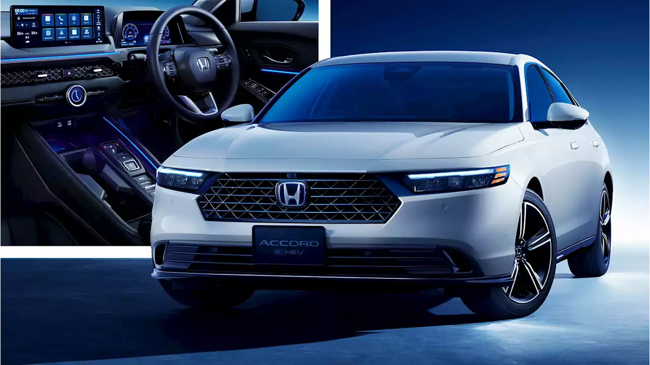 New Honda Accord Reaches Japan As A Hybrid-Only Sedan With A Clever Rotary Dial