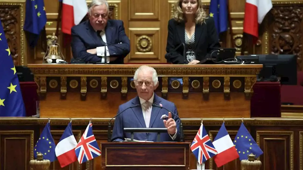 King Charles makes historic speech at French senate as he hails 'indispensable' UK-France relationship