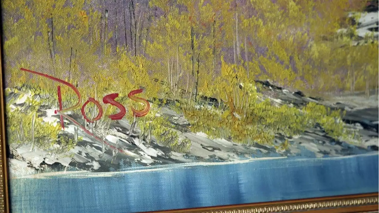 First Bob Ross TV painting, completed in a half an hour, goes on sale for nearly US$10 million