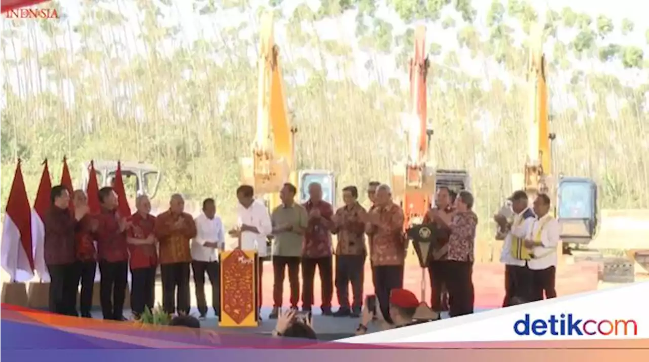 Groundbreaking Hotel Nusantara, Jokowi Sapa Aguan hingga Prajogo Pangestu