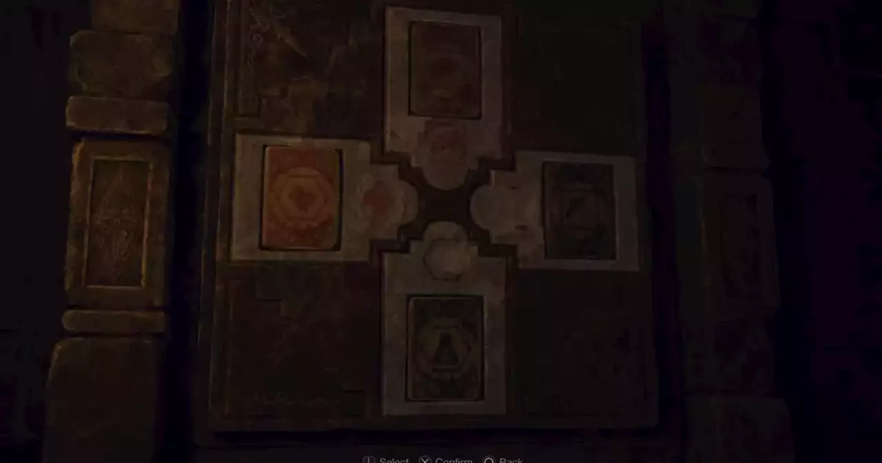 Resident Evil 4 Separate Ways DLC: How to solve the lithograph puzzle in  Chapter 4