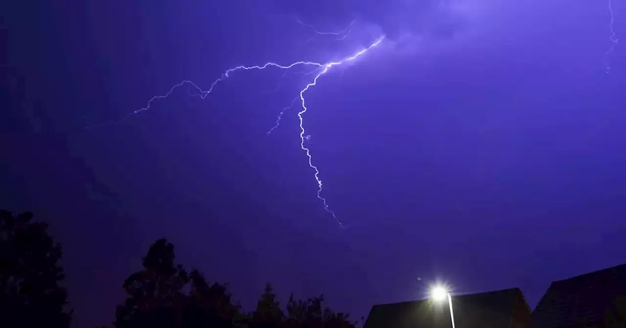 Met Office forecasts thunder storms and windy weather to come