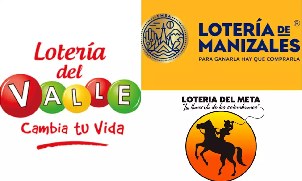 ¿Compró la Lotería de Manizales, Meta o Valle? Vea los resultados del 20 de septiembre