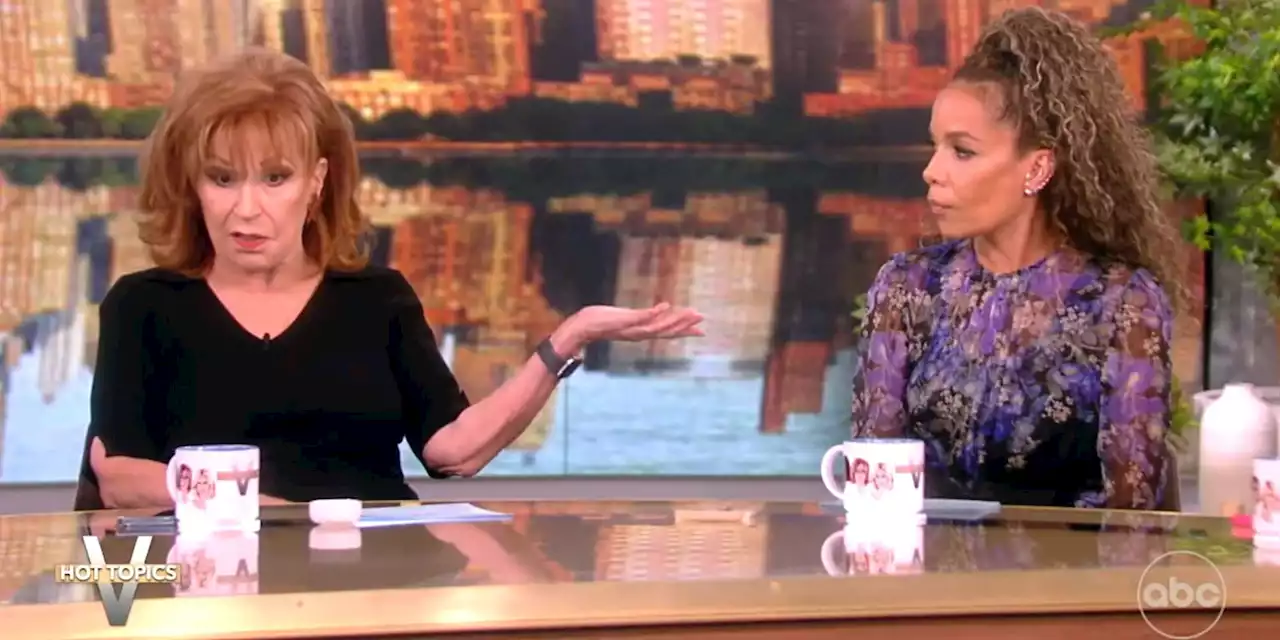 Joy Behar says 'View' cohost Sunny Hostin probably 'fakes orgasms'