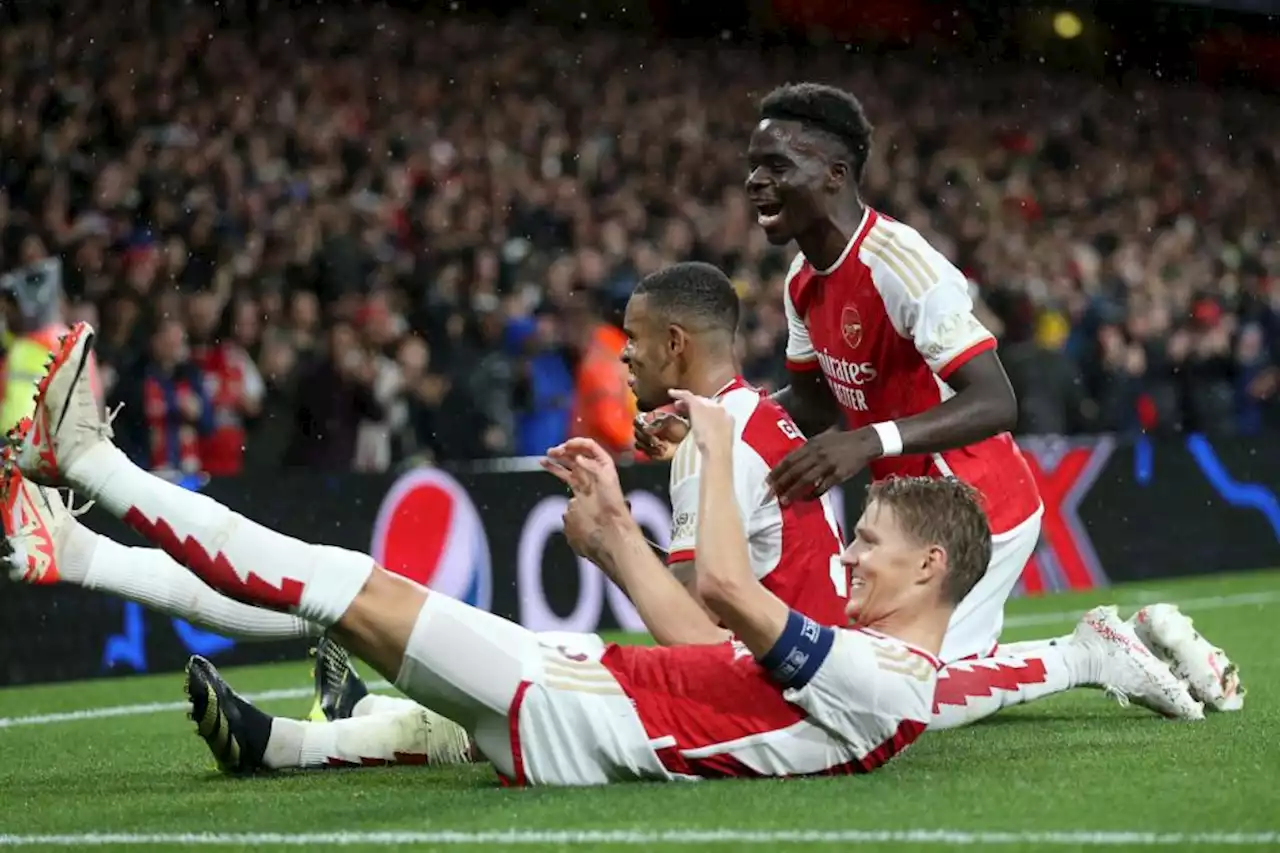 Arsenal return to Champions League with a bang