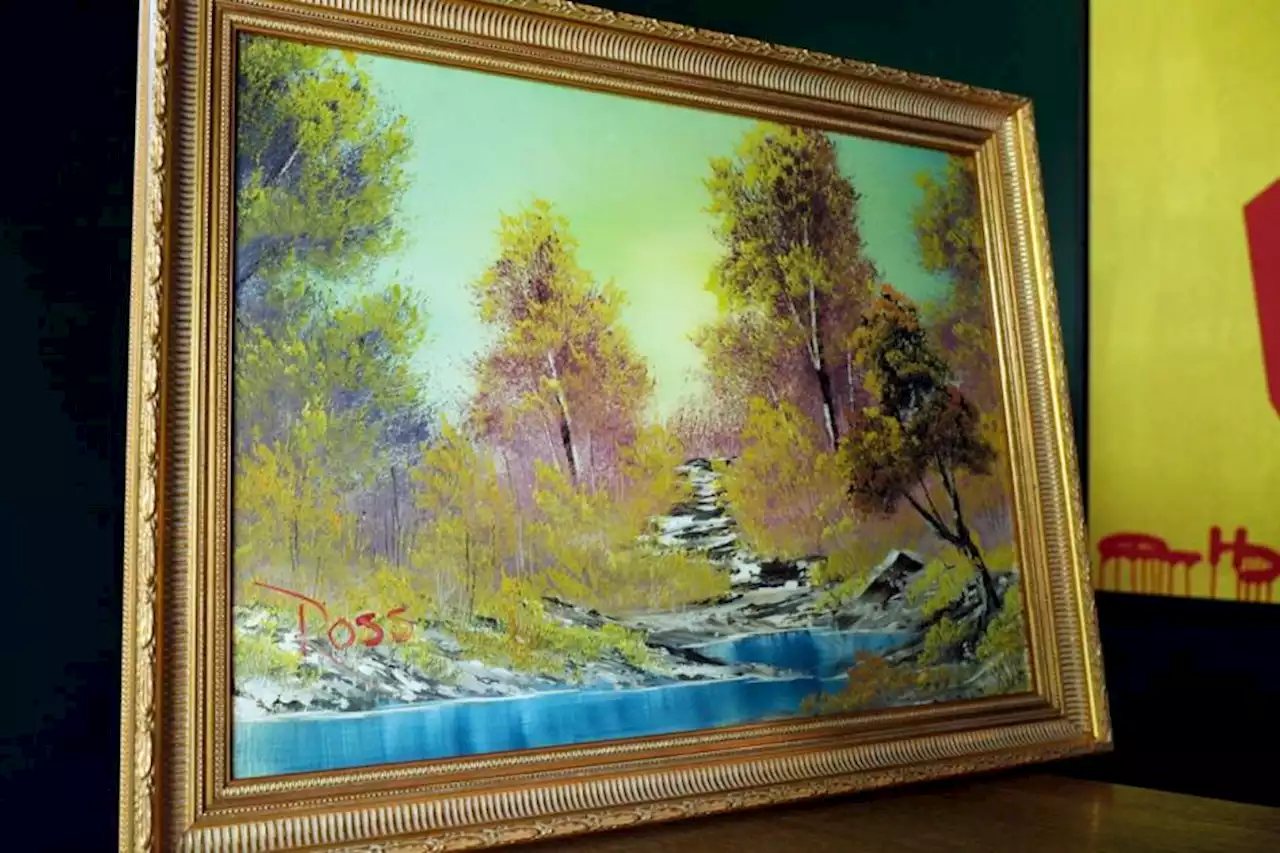 First Bob Ross TV painting, completed in 30 minutes, goes on sale for nearly £8m