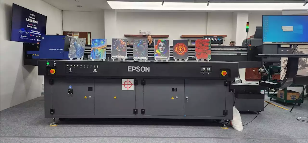 Epson Perkenalkan Printer Flatbed UV Pertama SureColor SC-V7000, Banyak Keunggulannya