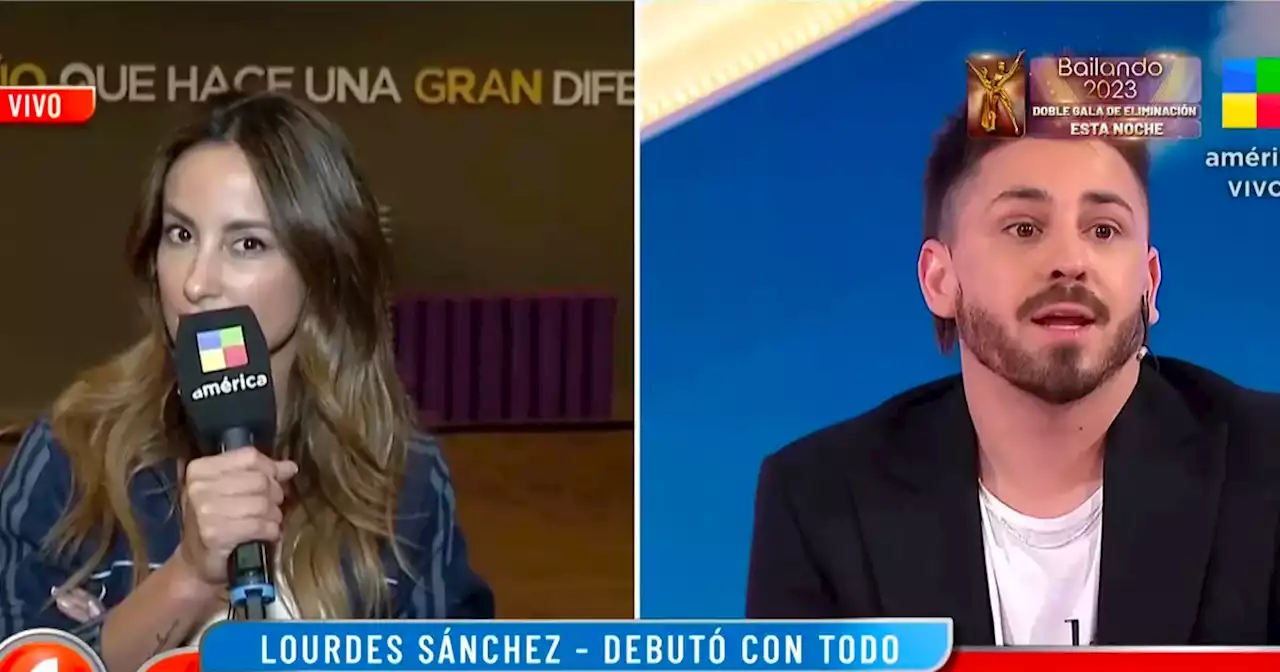 Lourdes Sánchez tuvo un tenso enfrentamiento con Pampito: “Siempre me tiran con todo” | TV