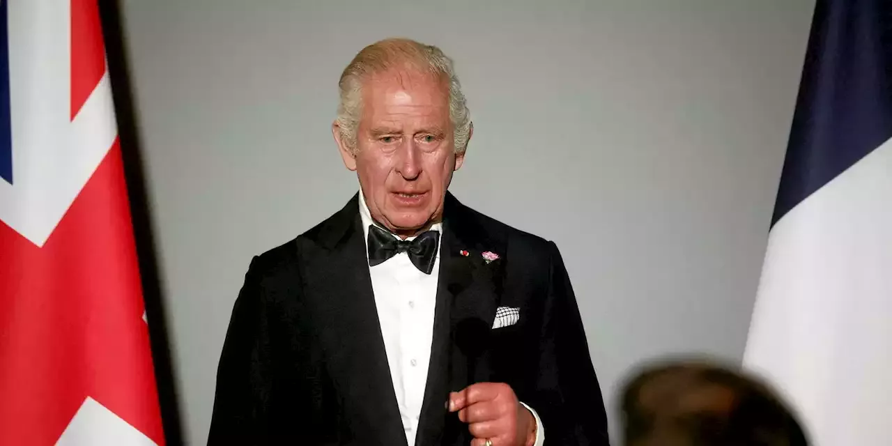 Visite De Charles Iii Le Roi Devant Le Sénat Français Jeudi 