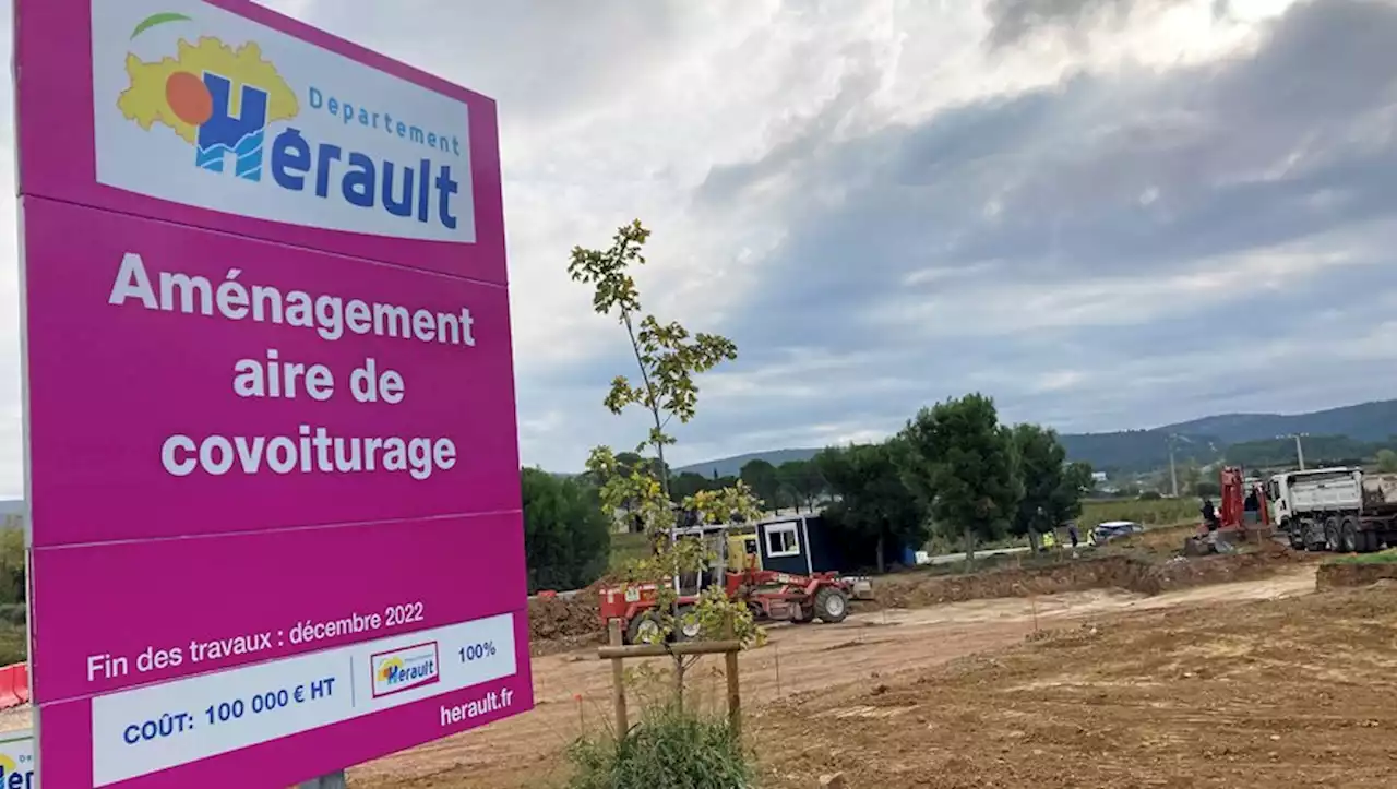 Découvrez où seront situées les futures aires de covoiturage du Département sur le bassin de Thau