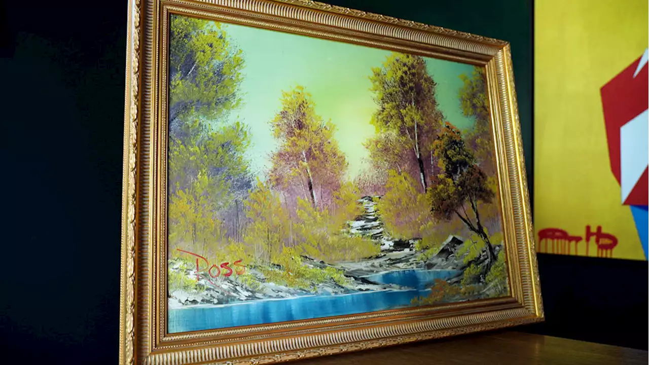 Bob Ross' inaugural 'Joy Of Painting' artwork fetches $10 million at Minneapolis auction