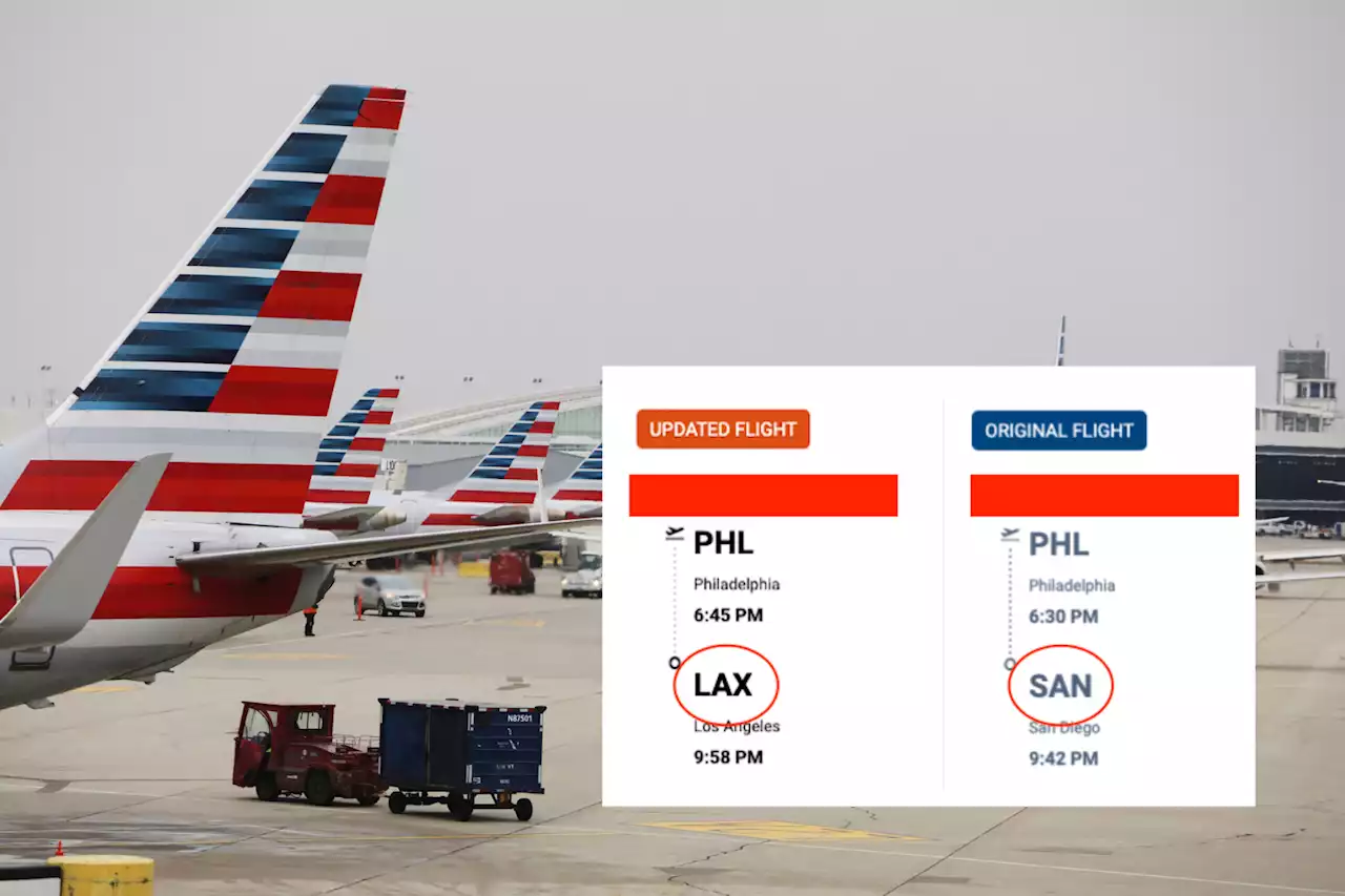 Plane passenger baffled as American Airlines changes flight destination