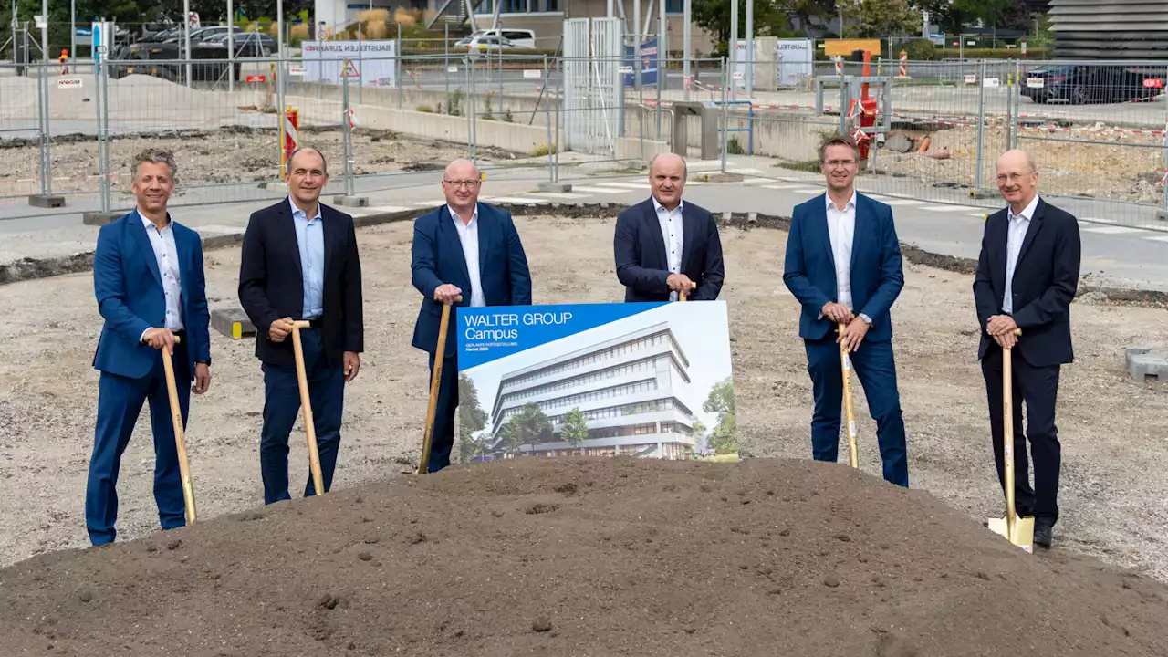 Campus für die WALTER Group im Industriezentrum NÖ-Süd