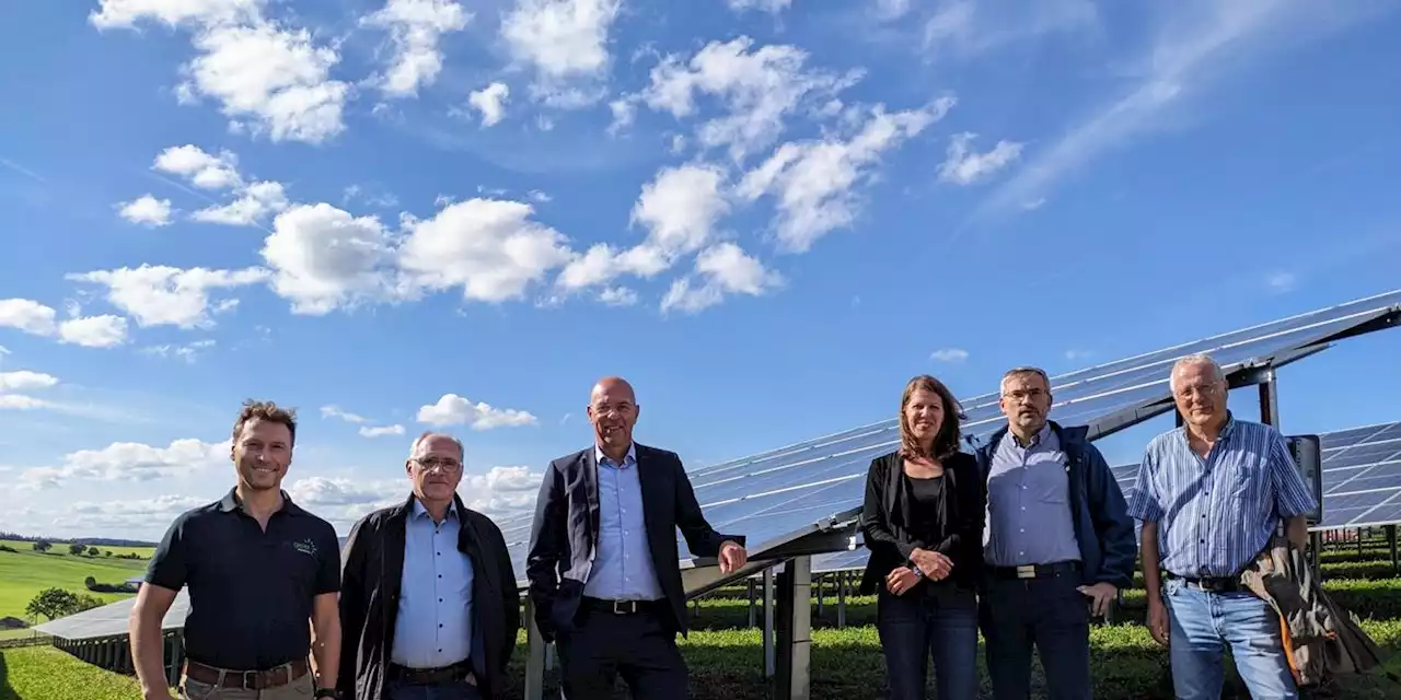 Solarpark in Rehlingen eingeweiht