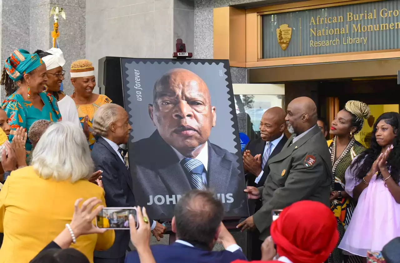 John Lewis honored with Forever Stamp