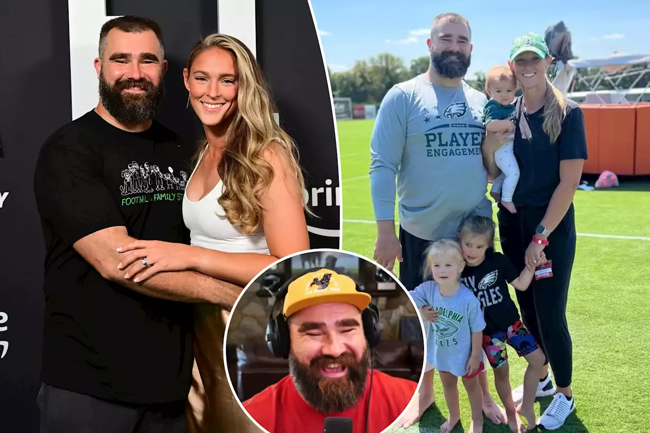 Jason Kelce, wife Kylie McDevitt are real ‘celebrity power couple’: Pat McAfee