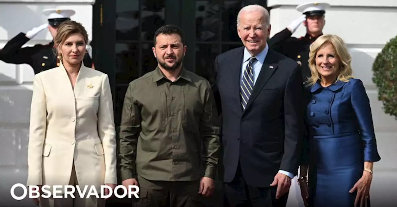 Zelensky j\u00e1 est\u00e1 na Casa Branca para encontro com Joe Biden