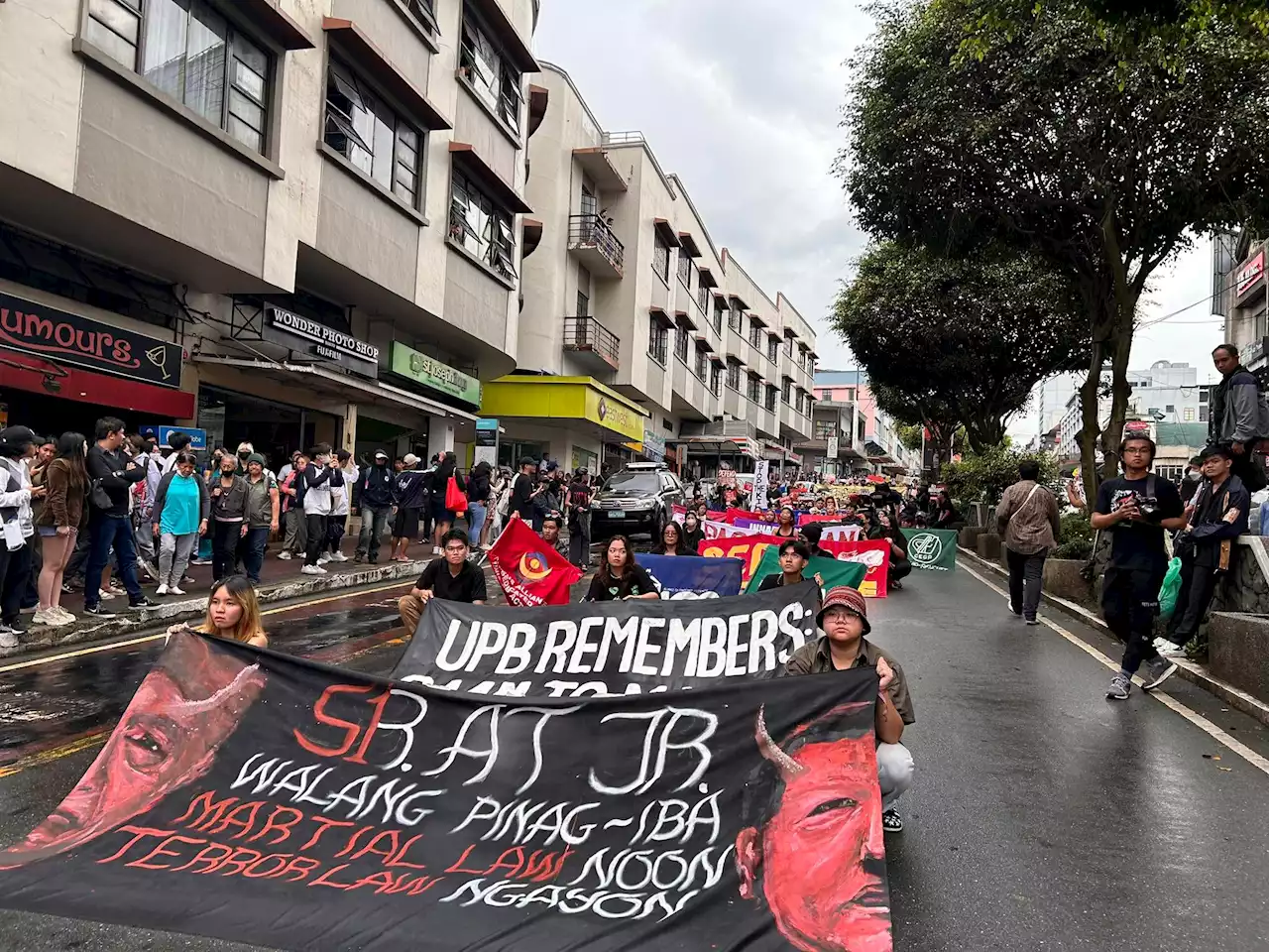 LOOK: Groups nationwide raise anti-terror law fear on 51st Martial Law commemoration