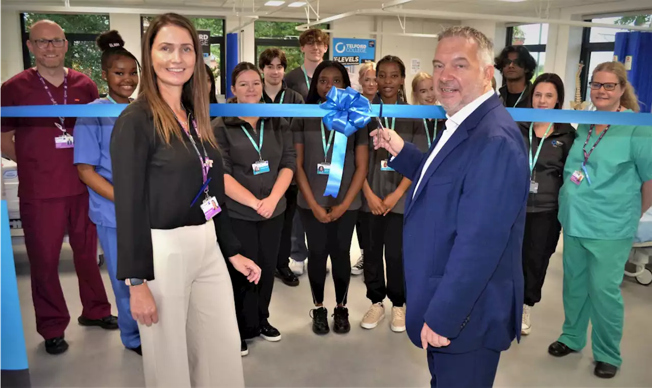 New Clinical Skills Centre is opened at Telford College