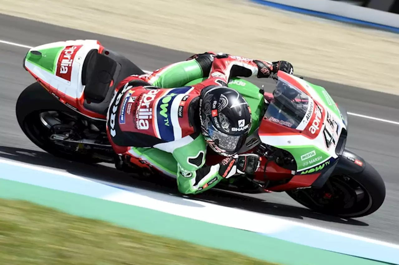 Aprilia Racing Team: Scott Redding testet in Mugello