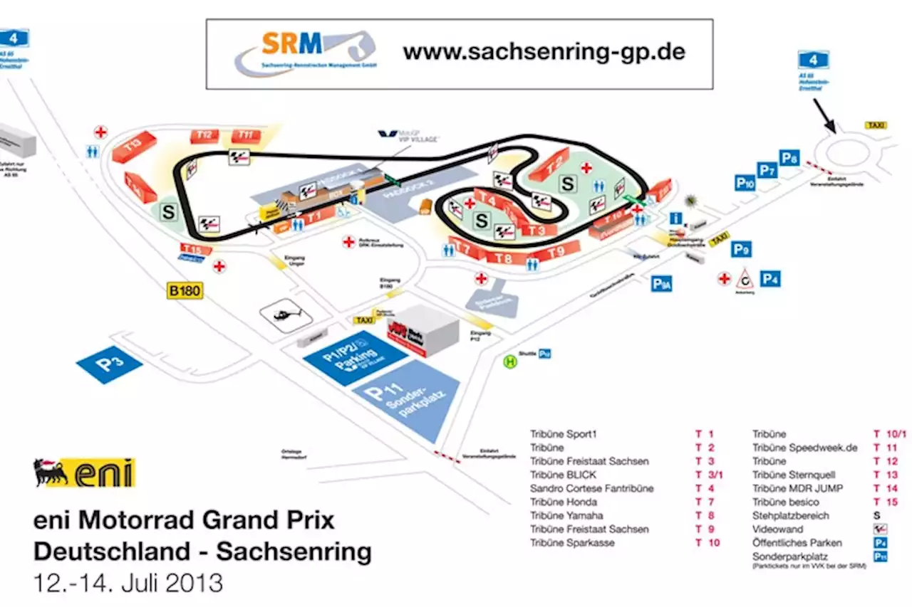 Sachsenring-GP: Neuer Parkplatz bringt Komfort