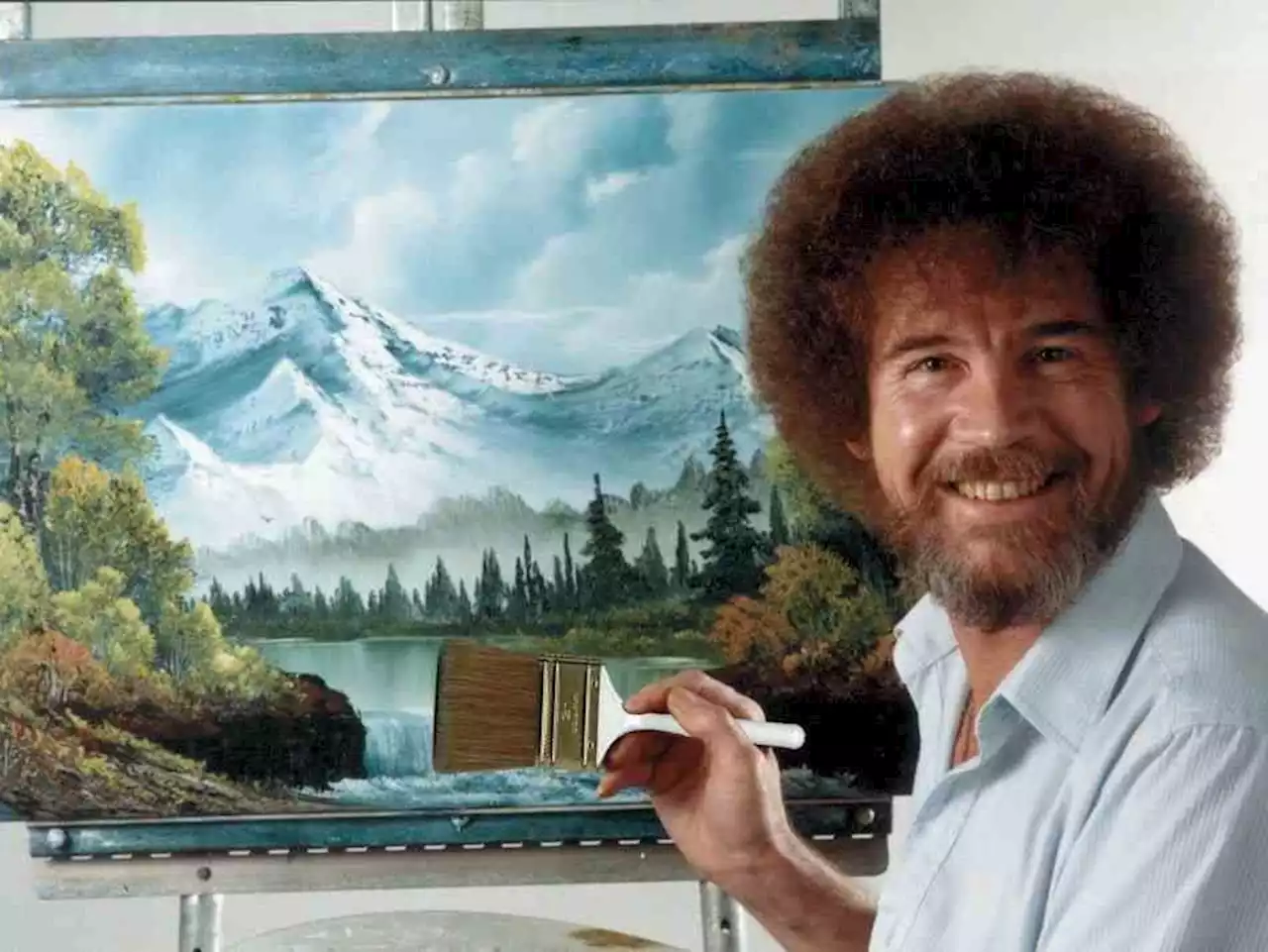 You can own some of Bob Ross's 'happy little trees' for $13 million