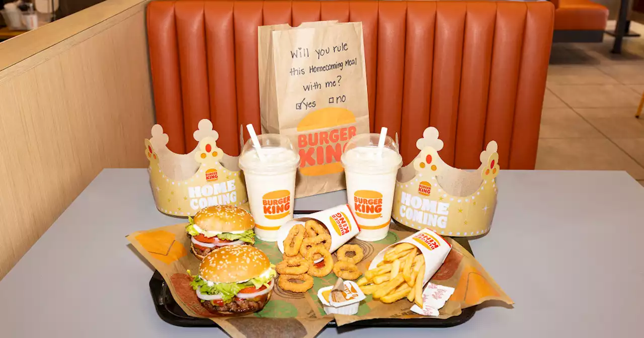 Burger King launches Homecoming Meal for two — and it’s only $10