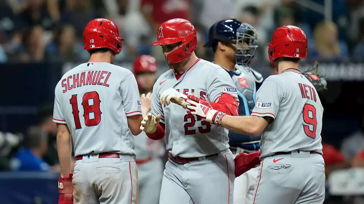 Brandon Drury has big game as Los Angeles Angels beat playoff-bound Tampa Bay Rays