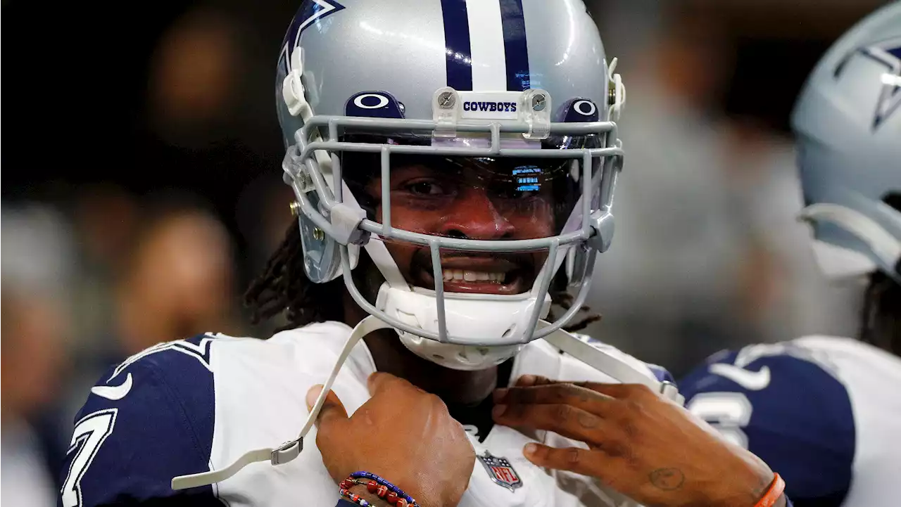 Dallas Cowboys cornerback Trevon Diggs picks up apparent leg injury during practice