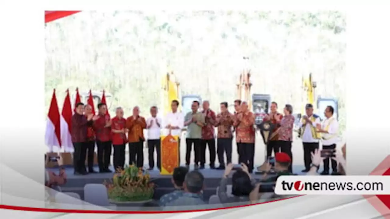 Presiden Joko Widodo Hadiri Groundbreaking Perdana Oleh Pelaku Usaha di Ibu Kota Nusantara