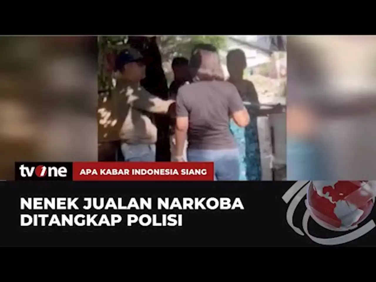 Video Amatir Penangkapan Nenek Penjual Narkoba, Polisi Nyamar jadi Konsumen