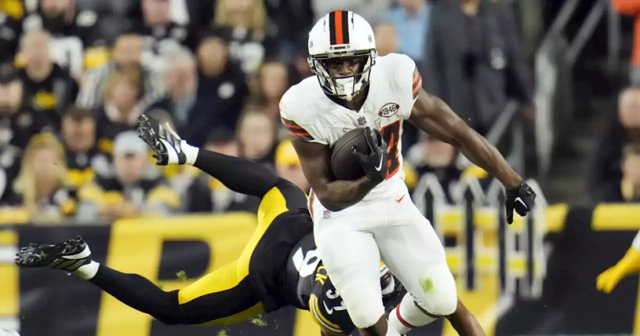 Steelers safety Minkah Fitzpatrick says the hit that injured Browns RB Nick Chubb wasn't dirty