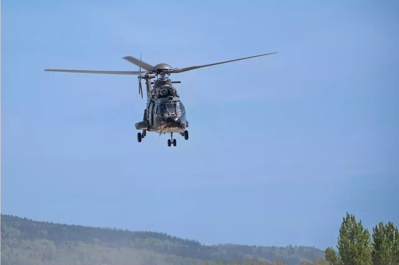 Training: Super Puma der Schweizer Armee bei Flugschau beschädigt