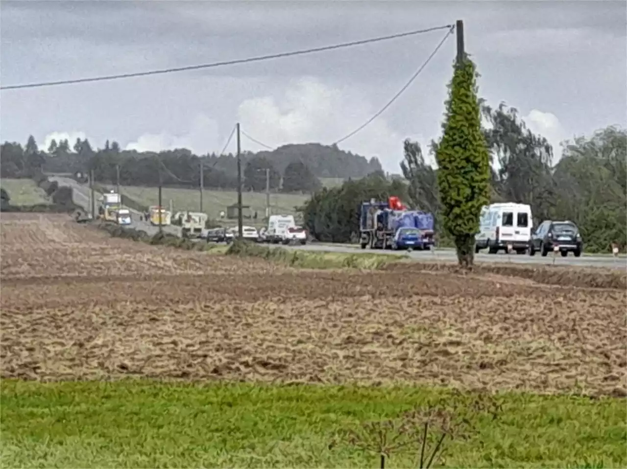 Mayenne : accident avec plusieurs véhicules en cours près de La Haie-Traversaine