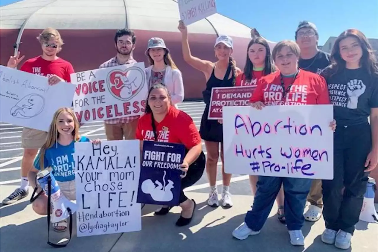 Pro-life students harassed by ‘mob’ after VP Kamala Harris talk in North Carolina