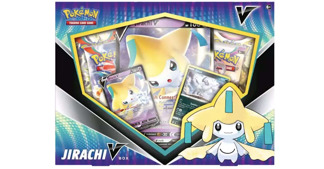 Pokémon TCG Finally Reveals SWSH-Era Jirachi V Box