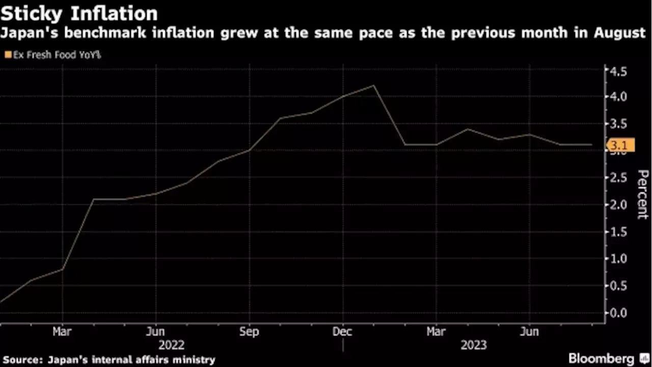 Japan Inflation Unexpectedly Steady Ahead of BOJ Decision