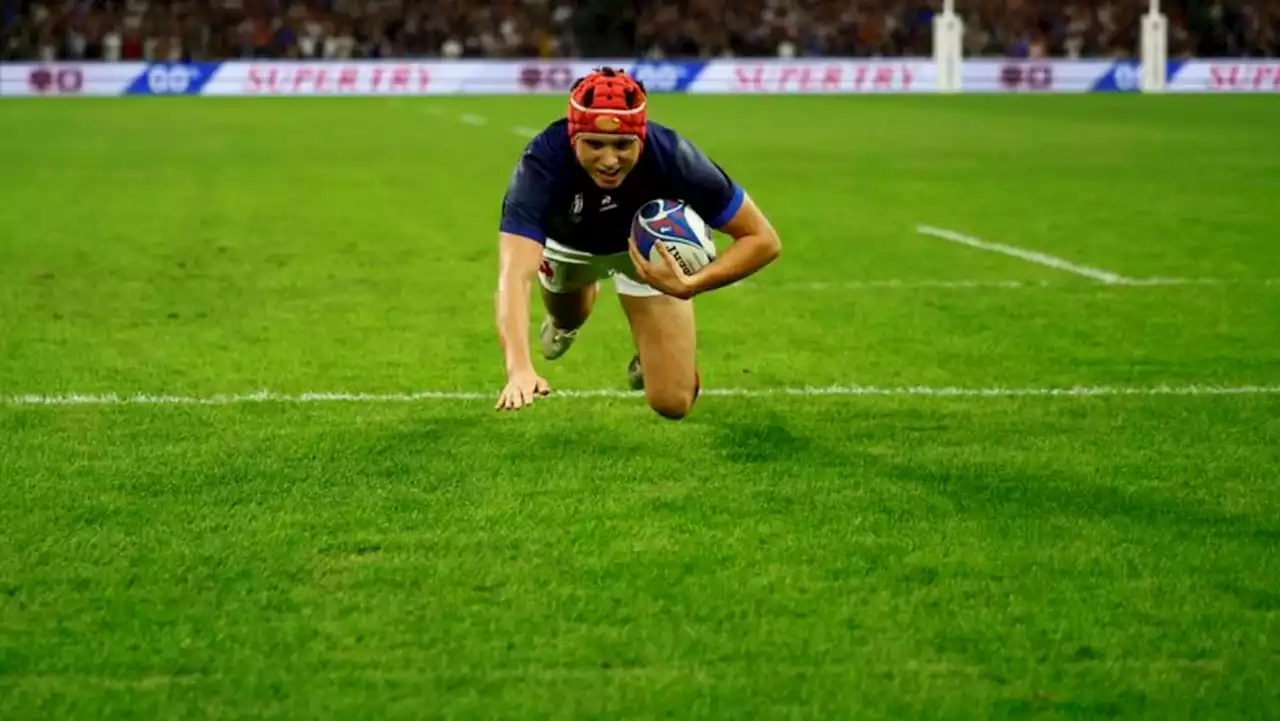 France thrash Namibia 96-0 but worry over Dupont injury