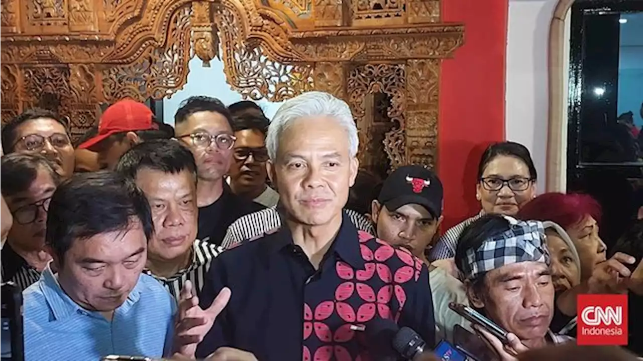 Ganjar Pranowo Minta Pendukungnya Tidak Sebarkan Hoaks