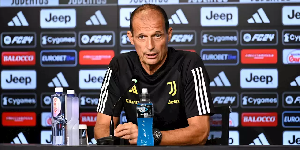 Diretta Allegri: ora LIVE la conferenza stampa prima di Sassuolo-Juve