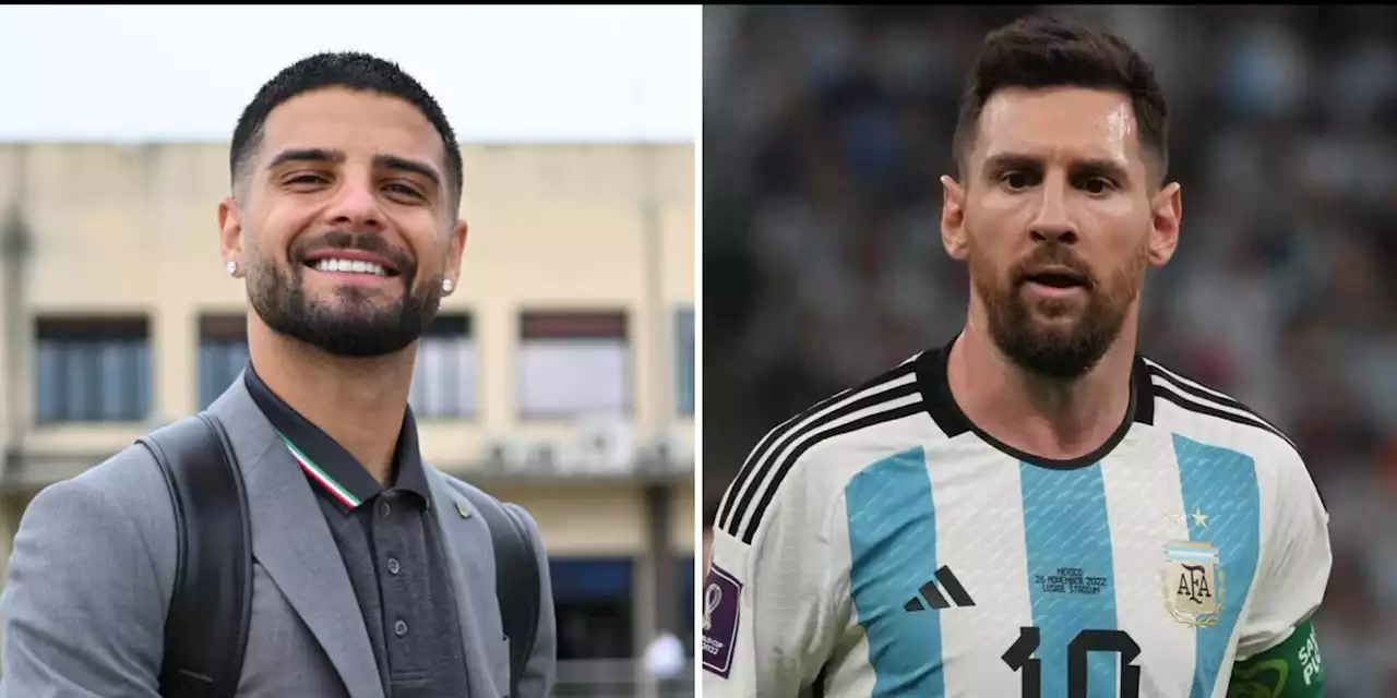 Insigne 'dimentica' Maradona per Messi, ma poi si corregge: il paragone scatena i social