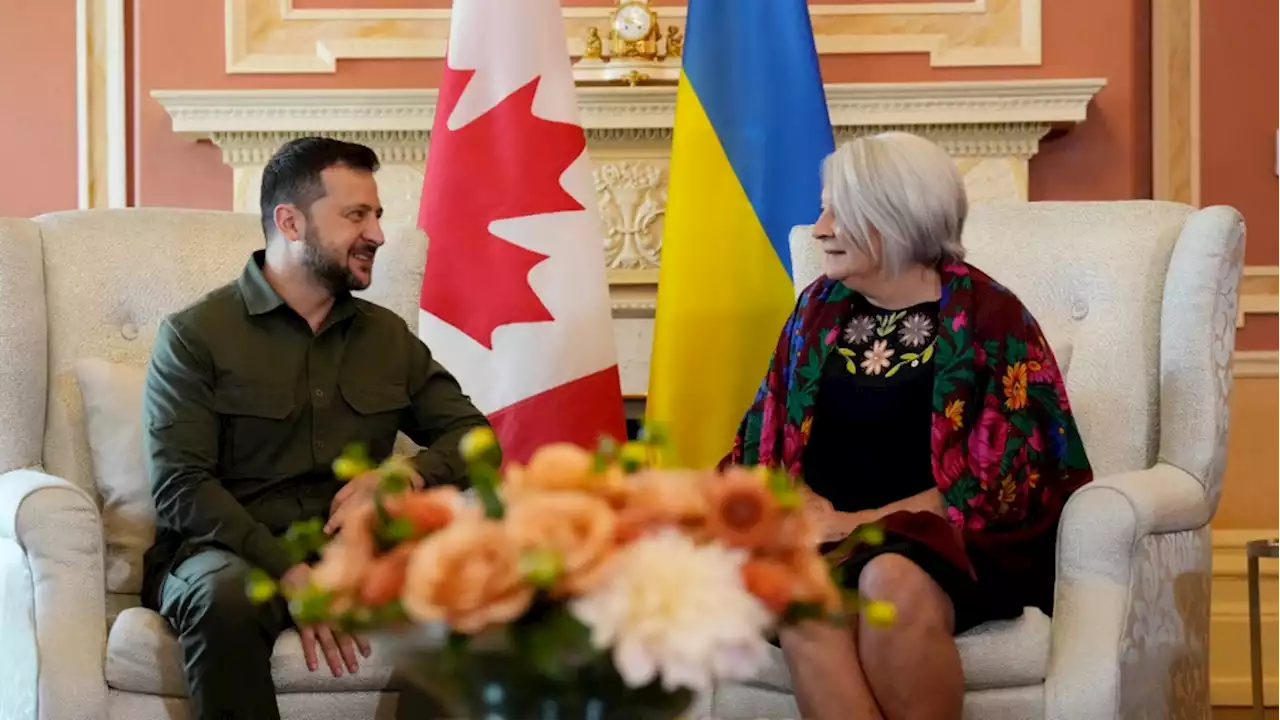 'Ajuinnata Ukraine': Gov. Gen. Mary Simon inspires Zelenskyy with Inuktitut word