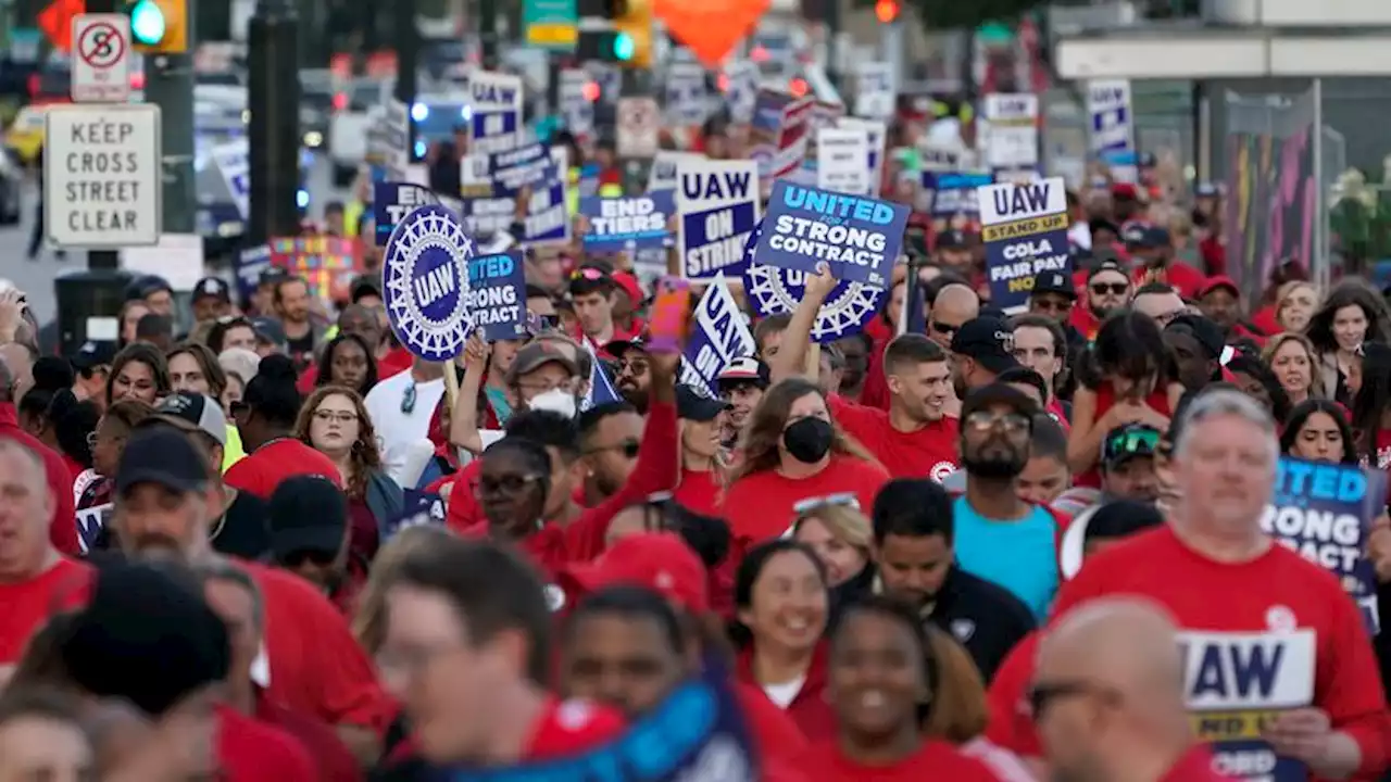 Parts center workers at two North Texas sites to join UAW’s auto industry strike